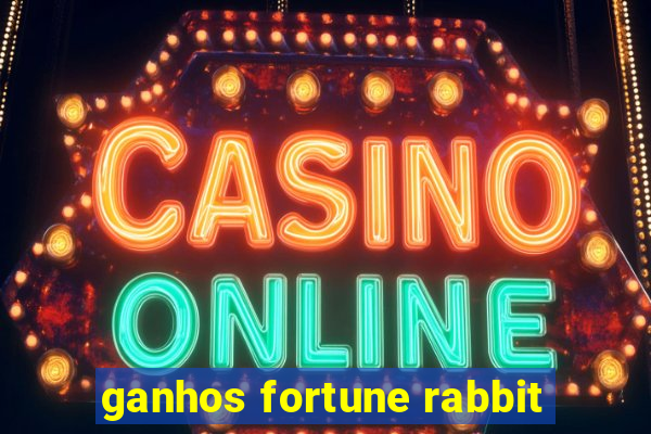 ganhos fortune rabbit